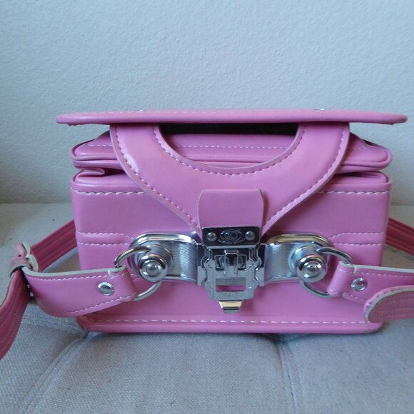 Kazama Brand Japanese Pink Randoseru Cow Leather Backpack Used Condition Japan - Picture 10 of 16